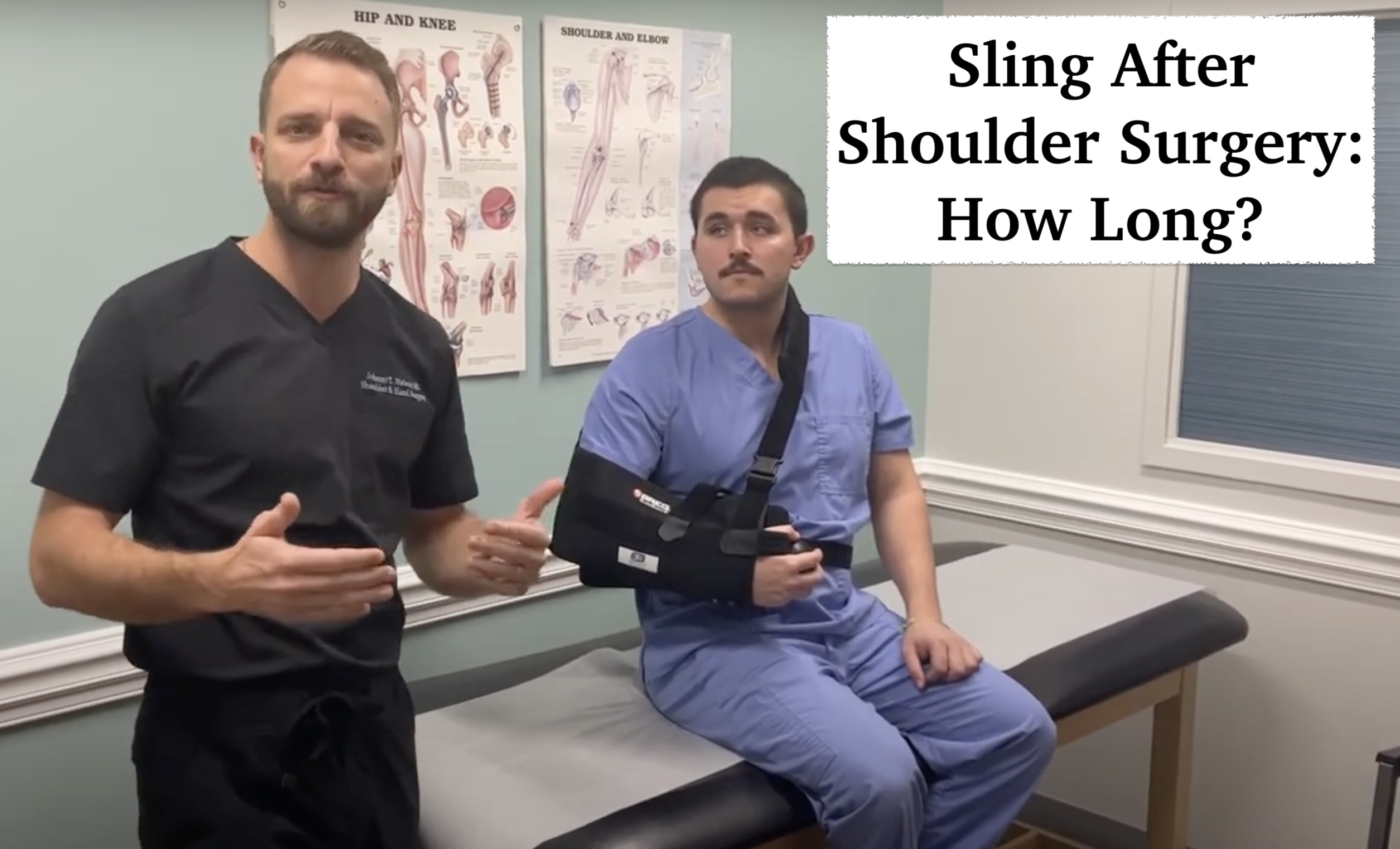 Sling after surgery; how long?